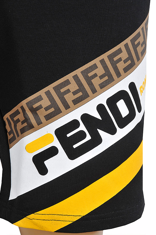 Mens Designer Clothes | FENDI menâ??s cotton shorts 102